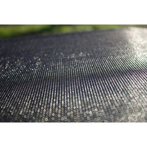 Lot de 6 chaises en aluminium et toile plastifiéee