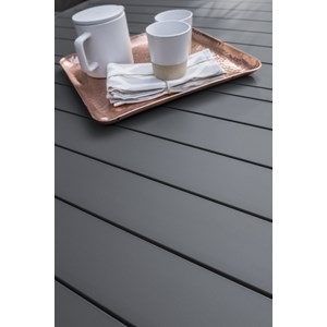 Ensemble repas de jardin 8 places en aluminium