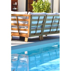 Salon bas de jardin majorque