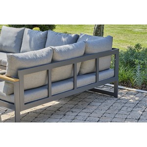 Ensemble table et fauteuils de jardin yonaha