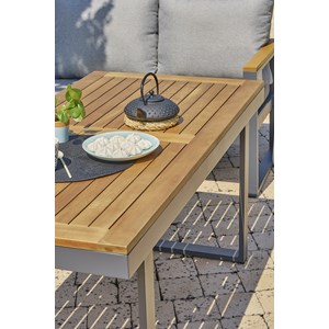 Ensemble table et fauteuils de jardin yonaha