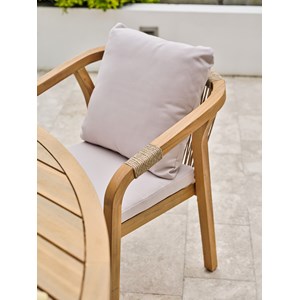 Ensemble table et fauteuils de jardin serena