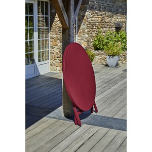 Ensemble repas de jardin 4 places en aluminium
