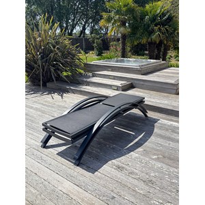 Lot de 2 bains de soleil barcelona