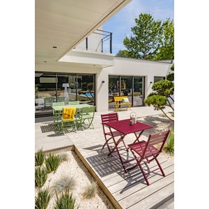 Ensemble table et chaises de jardin marius