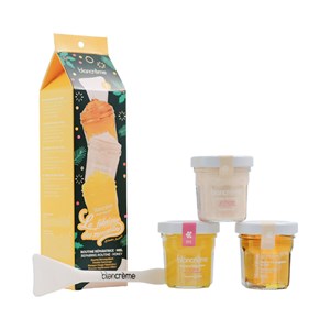 Trio visage - routine réparatrice - miel