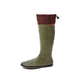 Bottes en caoutchouc pokeboo! Légères et faciles à emporter - khaki ll