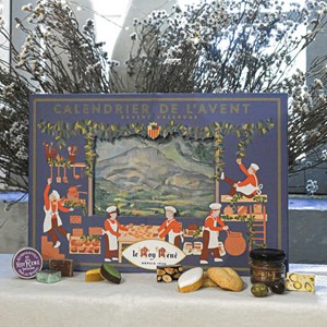 Calendrier de l'avent douceurs de provence - le roy rené
