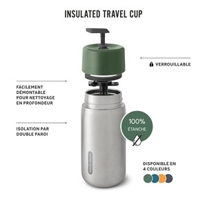 Tasse de voyage isotherme- ocean - 340ml Océan