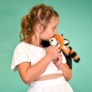 Panda roux en peluche magnétique 30 cm