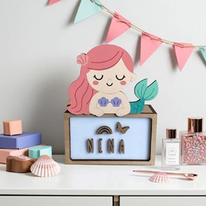 Lampe à poser personnalisable - sirène