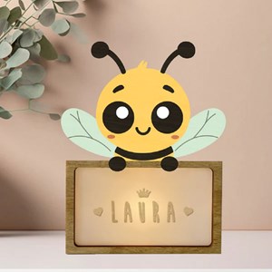 Lampe à poser personnalisable - abeille