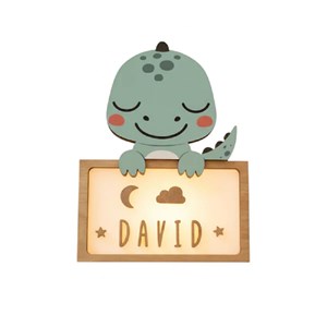 Lampe à poser personnalisable - dinosau