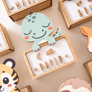 Lampe à poser personnalisable - dinosau