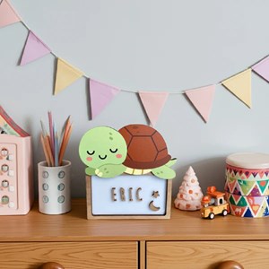 Lampe à poser personnalisable - tortue