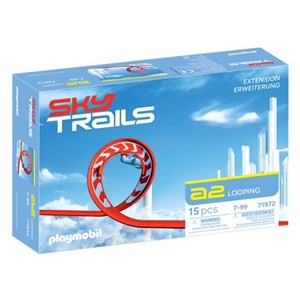 Sky trails looping