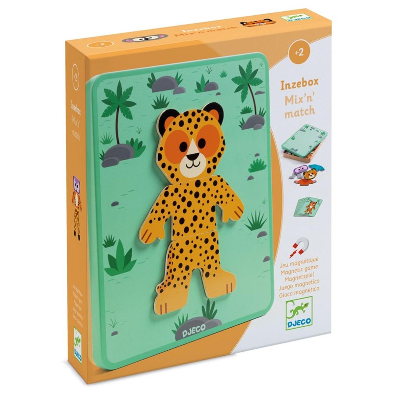 Inzebox mix n match - puzzle magnetique