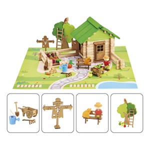 Jeujura maison et jardin - 130 pieces