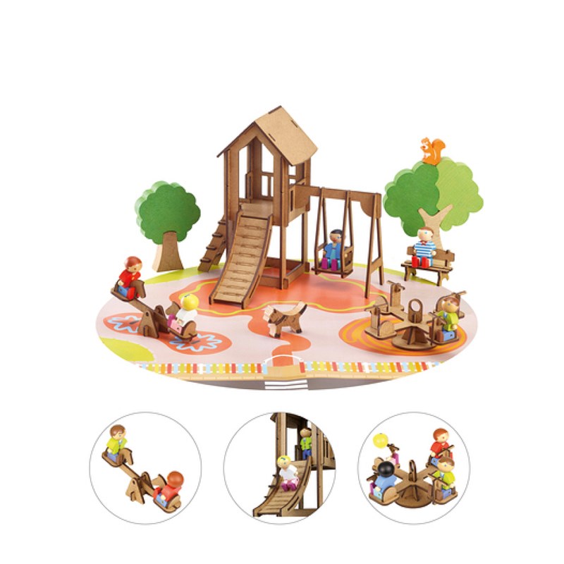 Jeujura l aire de jeux - 70 pieces