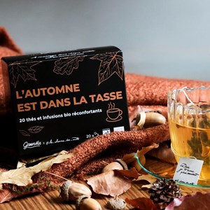 Coffret de 20 sachets de thé automne