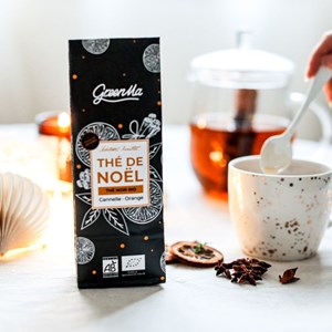 Thé de noël - thé noir bio - recharge