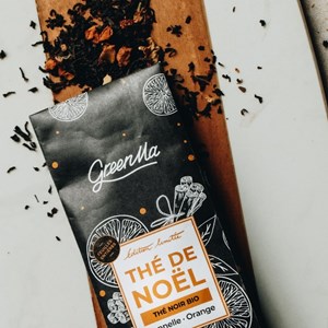 Thé de noël - thé noir bio - recharge