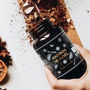 Rooïbos de noël bio - bocal en verre