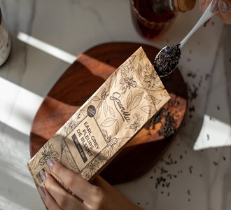 Earl grey fleurs de bleuet - thé noir bio - recharge