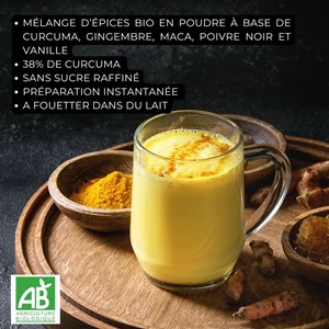 Golden latte bio - doypack 100g