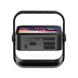Vidéoprojecteur android 4k wifi écran 7' enceinte bluetooth 20w