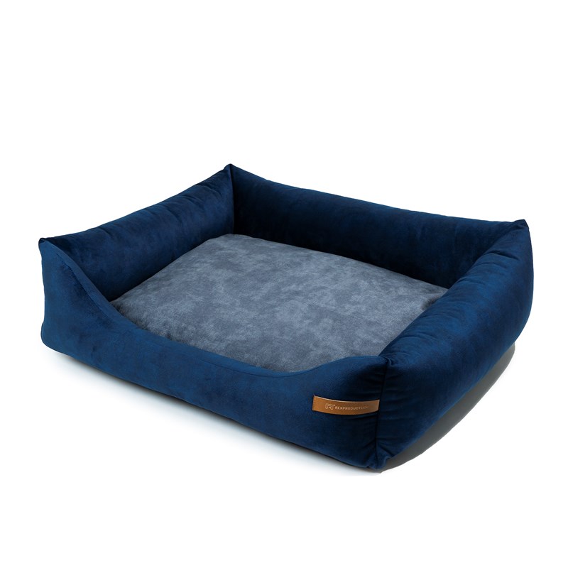 Frida lit chien 2 en 1 bleu-graphite s