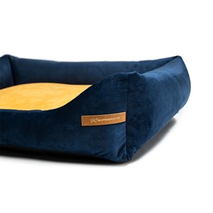 Frida lit chien 2 en 1 bleu-jaune s Jaune