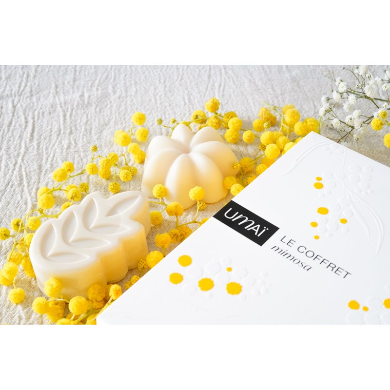 Coffret mimosa : shampoing doux & soin lavant corps