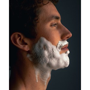 Mousse de rasage nettoyante