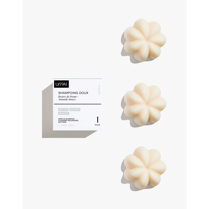 Trio de shampoing doux