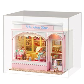 Magasin de bonbons. Maquette 3d.