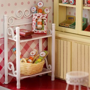 Magasin de bonbons. Maquette 3d.