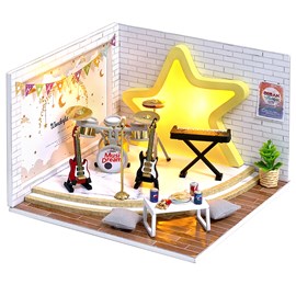 Maquette 3d year of the dream chaser, type de maison à deux murs.