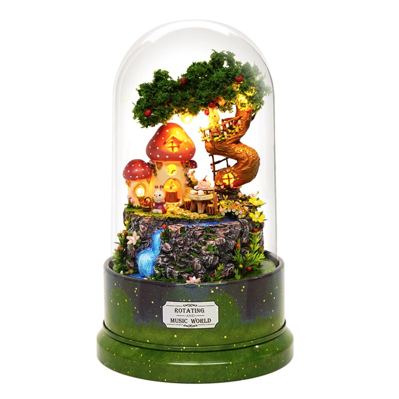 Journal du jardin. Maquette 3d réaliste avec de nombreux détails.