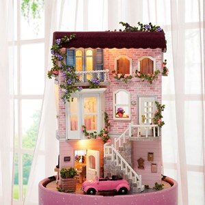 Trouver un foyer. Maquette 3d réaliste avec de grands détails.