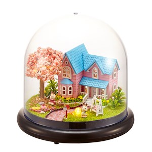 Collection ensemble autour, convention cerise. Maquette 3d réaliste.