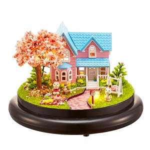 Collection ensemble autour, convention cerise. Maquette 3d réaliste.