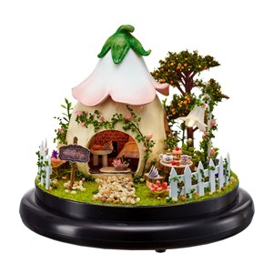 Collection ensemble autour, jardin vert. Maquette 3d réaliste.