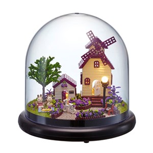 Collection ensemble autour, provence. Maquette 3d réaliste avec un grand détail.