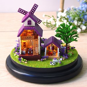 Collection ensemble autour, provence. Maquette 3d réaliste avec un grand détail.