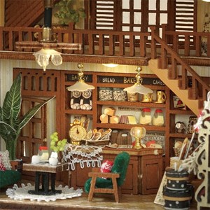 Collection cube fantastique, temps de bagel. Maquette pliable 3d réaliste.