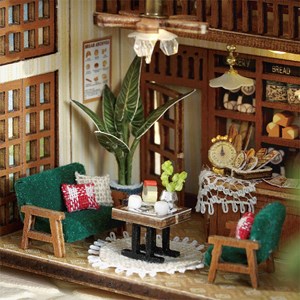 Collection cube fantastique, temps de bagel. Maquette pliable 3d réaliste.