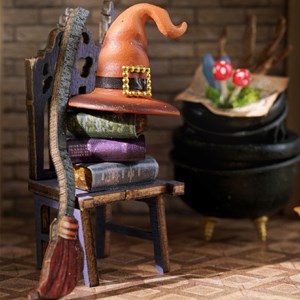 La maison magique. Maquette 3d réaliste avec beaucoup de détails.