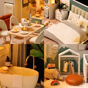 Dupleix confortable. Maquette 3d réaliste avec de grands détails.