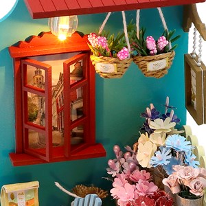 Ramasser la lumière entre les fleurs. Maquette 3d réaliste.